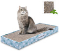Cat Scratcher Padpal Cat Scratching Board, Cardboard Scratcher with Catnip for Indoor, Flat Scratch Board Scratch Pad Cardboard for Kitten, Narrow, 1Pack
